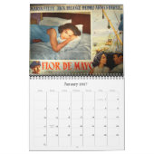Mexicaans Poster Wall Agenda Kalender (Jan 2027)