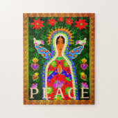 Mexicaans Praying Peace Angel Legpuzzel (Verticaal)