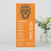 Mexicaans restaurant bar eten diner menu (Staand voorkant)