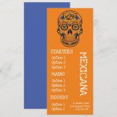Mexicaans restaurant bar eten diner menu (Voorkant / Achterkant)