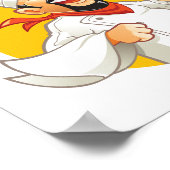 Mexicaans restaurant Breakfast Burrito aanpassen Poster (Hoek)