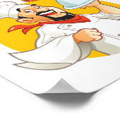 Mexicaans restaurant Breakfast Burrito aanpassen Poster (Hoek)