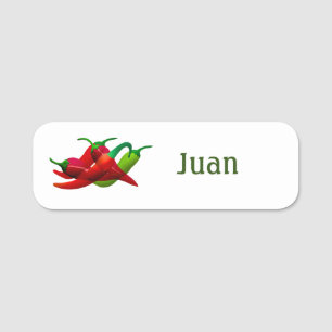 Mexicaans restaurant Hot Peppers Naamplaatje