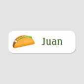 Mexicaans restaurant Taco Naamplaatje (Voorkant)