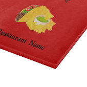 Mexicaans restaurant welkom taco's Gepersonaliseer Snijplank (Hoek)