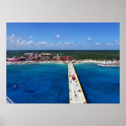 Mexicaans Riviera Poster (Voorkant)