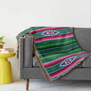 Mexicaans Sarape Pattern Deken
