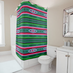 Mexicaans Sarape Pattern Douchegordijn