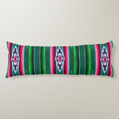 Mexicaans Sarape Pattern Lichaamskussen (Voorkant)