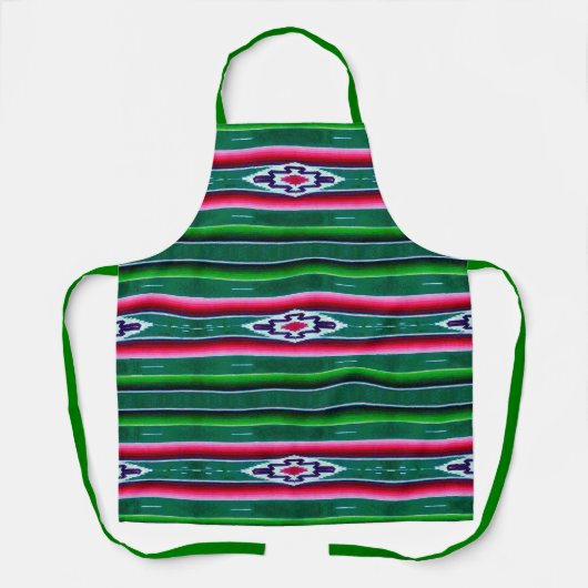 Mexicaans Sarape Pattern Schort (Voorkant)