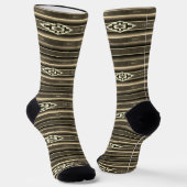 Mexicaans Sarape Pattern Sokken (Gebogen)