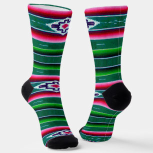 Mexicaans Sarape Pattern Sokken