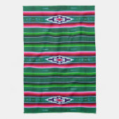 Mexicaans Sarape Pattern Theedoek (Verticaal)