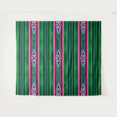 Mexicaans Sarape Pattern Wandkleed (Voorkant (horizontaal))