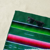 Mexicaans Sarapepatroon w/o Initiaal(s) Strandlaken (In situ)