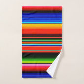 Mexicaans Serape Fiesta Zuidwesters ontwerp Bad Handdoek (Handdoek)