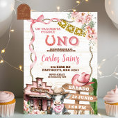 Mexicaans Spaans meisje Uno Uitnodiging