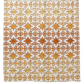 Mexicaans-Spaanse patronen Douchegordijn (Voorkant)