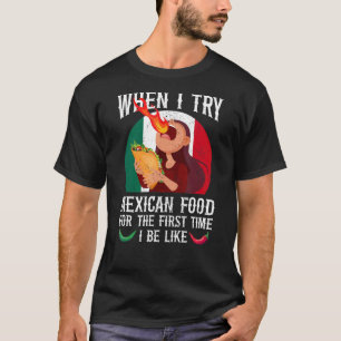 Mexicaans Spicy Food Meme Foodie Hot Chilly Sauce  T-shirt