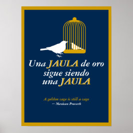 Mexicaans spreekwoord 2 poster