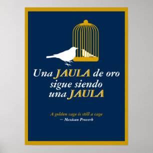 Mexicaans spreekwoord 2 poster