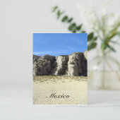 mexicaans strand briefkaart (Staand voorkant)