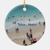 Mexicaans strand Ornament (Achterkant)