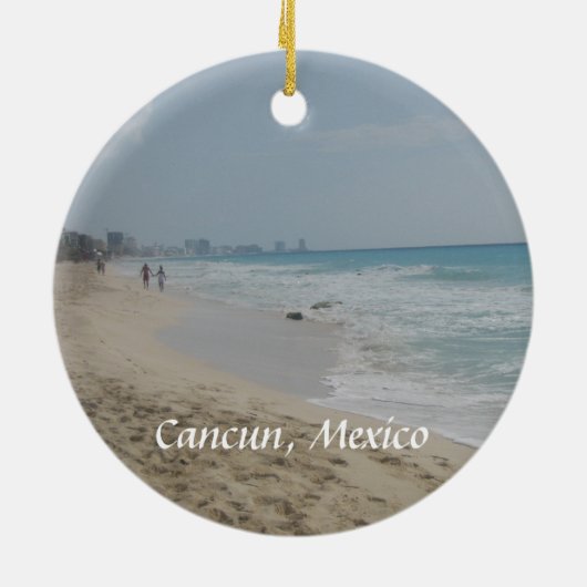 Mexicaans strand Ornament (Achterkant)