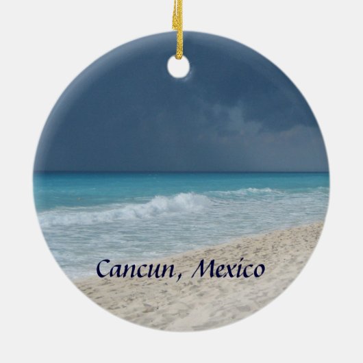 Mexicaans strand Ornament (Achterkant)