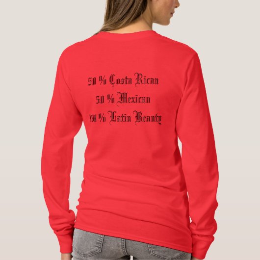 Mexicaans T-shirt (Achterkant)