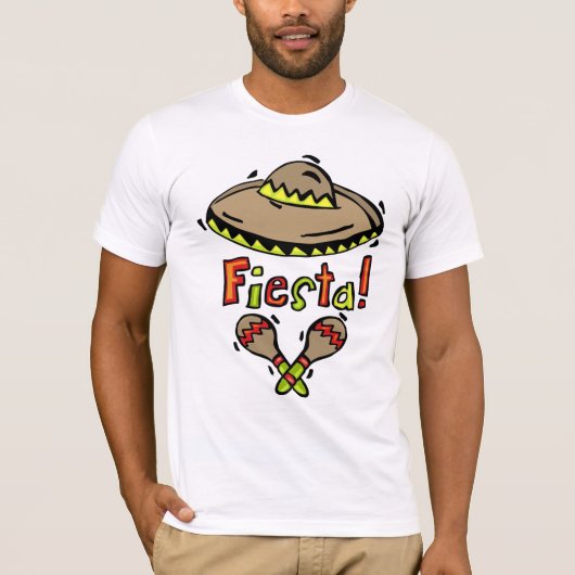 Mexicaans t-shirt van Fiesta (Voorkant)