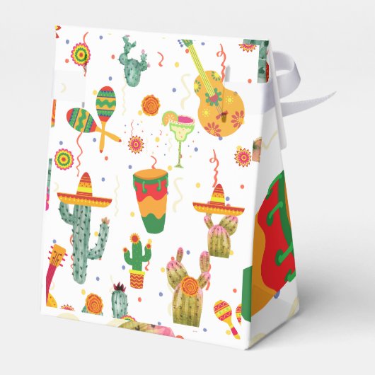 Mexicaans Taco Bou Liefde Vrijgezellenfeest Party Bedankdoosjes (Achterkant)