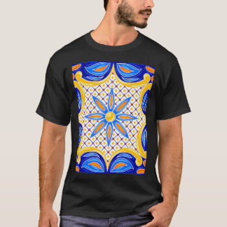 Mexicaans Talavera Ceramic Tile Pattern 1 T-shirt