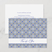 Mexicaans Talavera Spaans Weddenschap Bedankt (Voorkant / Achterkant)