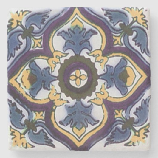 Mexicaans Talavera Tile Style Onderzetter (Voorkant)