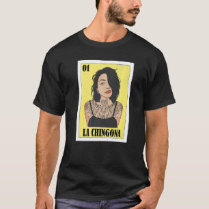 Mexicaans Tattoo Lottery Mexican Lottery La Chingo T-shirt