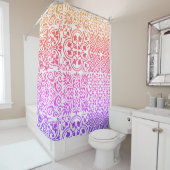 Mexicaans Tegel douchegordijn (In situ)