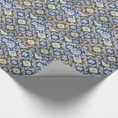 Mexicaans teile-ontwerp cadeaupapier (Hoek)