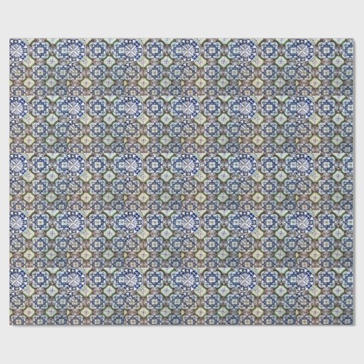 Mexicaans teile-ontwerp cadeaupapier (Vlak)