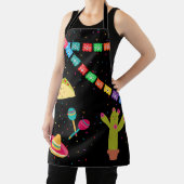 Mexicaans thema Schattige kleurrijk zomerfeest Schort (Insitu)