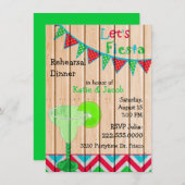 Mexicaans thema Weddenschap repetitie binnenste ui Kaart (Voorkant / Achterkant)