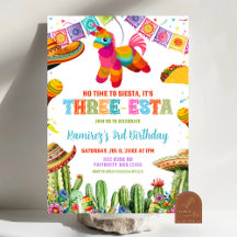 Mexicaans Three-esta verjaardagsfeestje