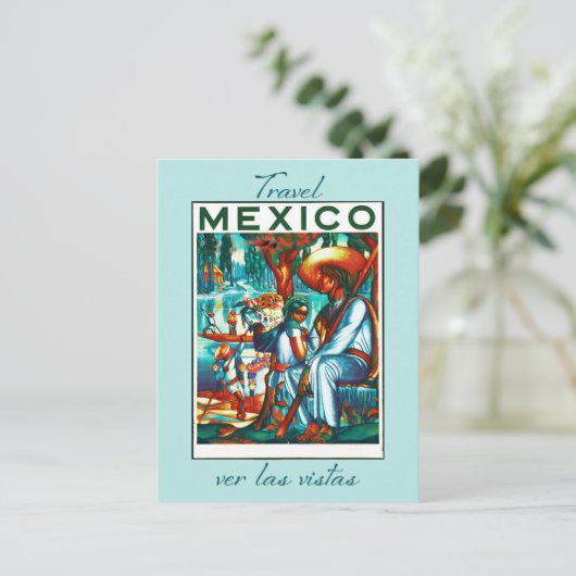  Mexicaans toerisme reizen Briefkaart (Staand voorkant)
