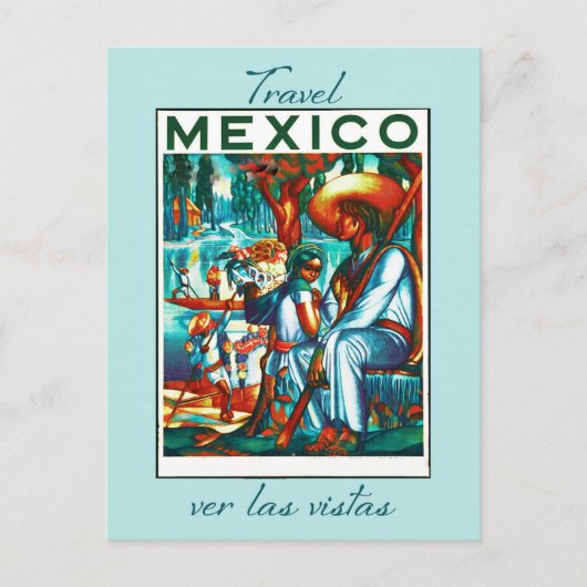  Mexicaans toerisme reizen Briefkaart (Voorkant)