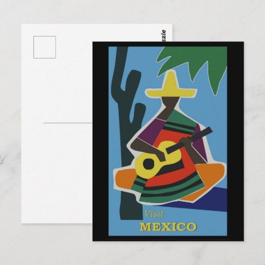  Mexicaans toerisme reizen Briefkaart (Voorkant / Achterkant)