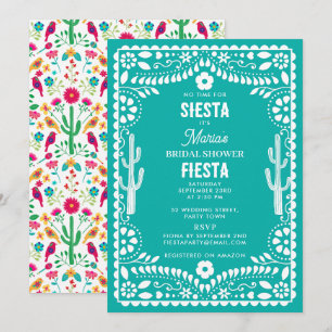 Mexicaans Traditioneel Bloemengebruik Bruidsfeest Kaart