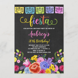 Mexicaans verjaardagsfeestje kaart