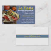 Mexicaans Visitekaartje Restaurant (Voorkant / Achterkant)