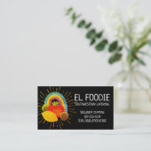 mexicaans visitekaartje voor voedselzuidoosten (Staand voorkant)