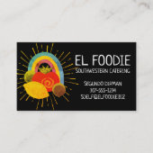 mexicaans visitekaartje voor voedselzuidoosten (Voorkant)